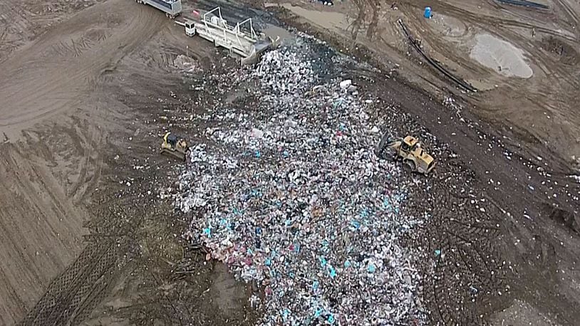 Stony Hollow Landfill in Dayton is the subject of a class action lawsuit that claims the operation on South Gettysburg Avenue has been negligent in containing odors. SKY 7 STAFF