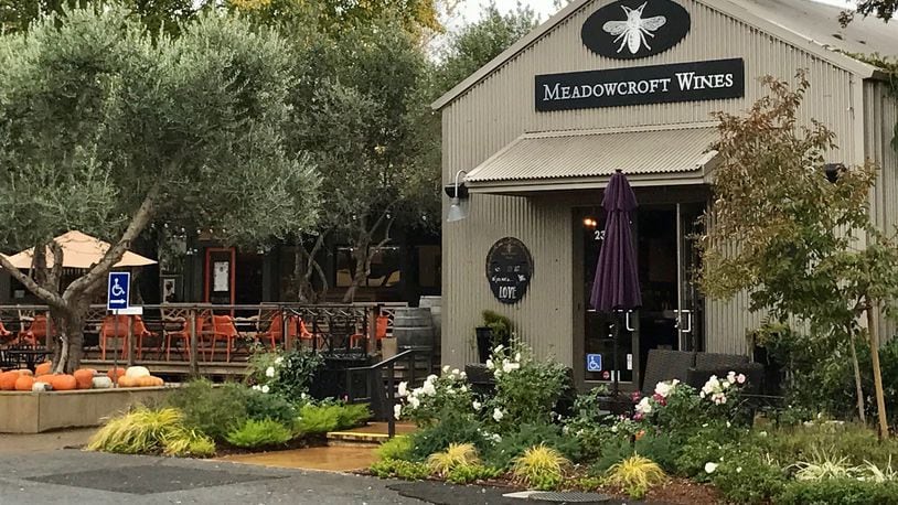 Heading for Cornerstone Sonoma? The four tasting rooms at the complex include Meadowcroft Wines, as well as Obsidian Ridge, Keating Wines and Prohibition Spirits Distillery. (Jackie Burrell/Bay Area News Group/TNS)