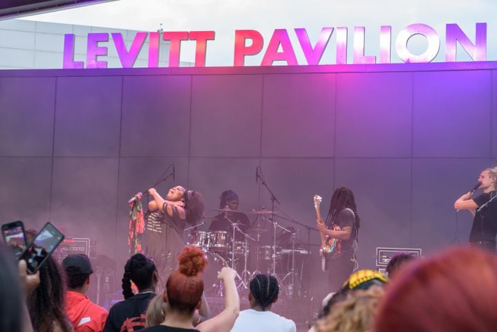 PHOTOS: Tank and the Bangas Juneteenth Concert at Levitt Pavilion!