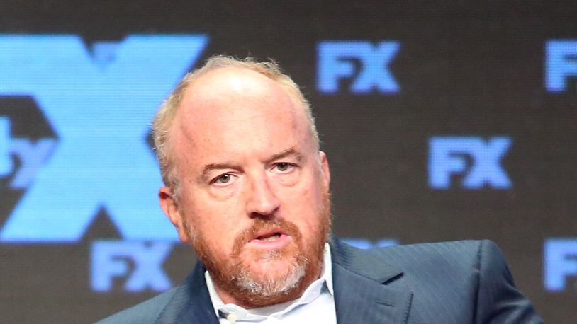 Co-creator/Executive Producer/Writer Louis C.K. of 'Better Things' speaks onstage during the FX portion of the 2017 Summer TCA Tour.  FX has ended its relationship since the comedian admitted to sexual misconduct with multiple women.