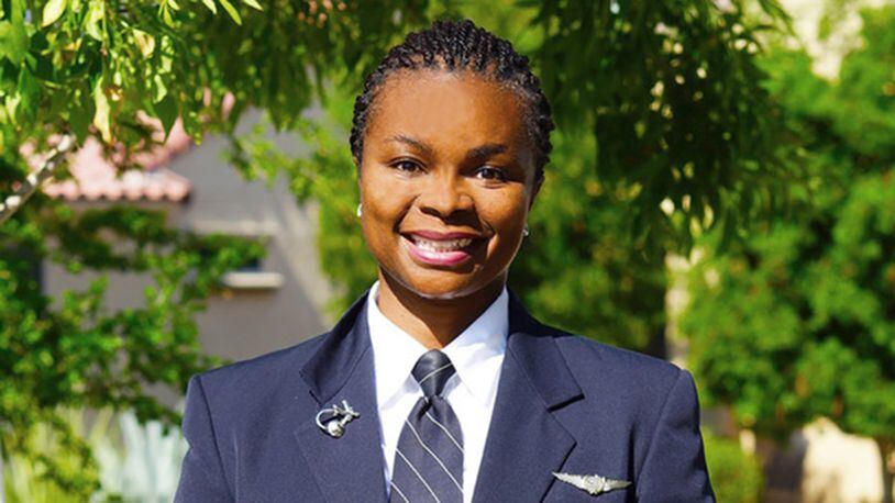 Tahirah Lamont Brown is FedEx's first African-American woman pilot. She came to the company in 2002.
