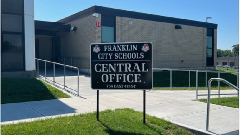 Franklin City Schools moved its Central Office to the rear of the Franklin Junior High School on East Fourth Street. CONTRIBUTED/FRANKLIN CITY SCHOOLS