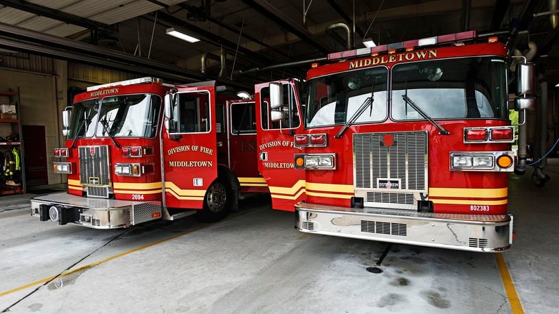Middletown City Council will consider the purchase of two new fire pumpers at its April 3 meeting. FILE PHOTO