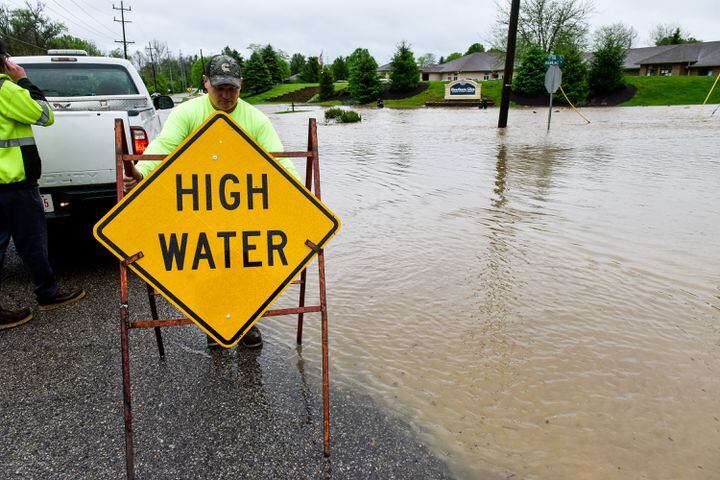 Flooding in Butler County