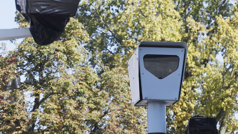 Dayton is turning on its traffic cameras but Springfield won’t follow its lead for now. Bill Lackey/Staff