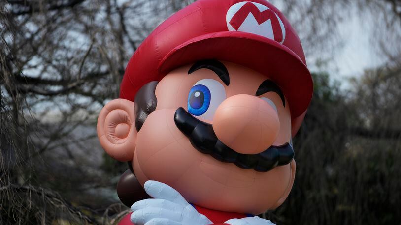 FILE - This photo shows a balloon of the Mario character of Mario Bros. during an event in Tokyo, on Feb. 15, 2024. Japanese video-game maker Nintendo said Tuesday, May 7, 2024 that it will make an announcement about a successor to its Switch home console sometime before March 2025. (AP Photo/Hiro Komae, File)