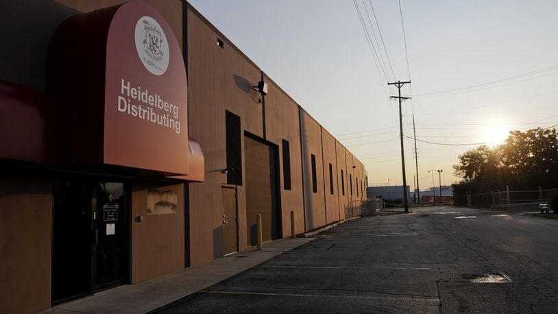 The former Heidelberg Distributing facility at 931 Deeds Avenue. Nick Graham / Staff