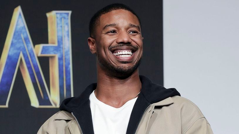 SEOUL, SOUTH KOREA - FEBRUARY 05:  Actor Michael B. Jordan attends the press conference for the Seoul premiere of 'Black Panther' on February 5, 2018 in Seoul, South Korea.  (Photo by Han Myung-Gu/Getty Images for Disney)
