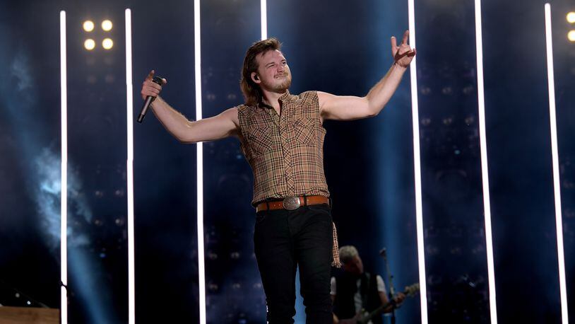 NASHVILLE, TENNESSEE - JUNE 06: (EDITORIAL USE ONLY) Morgan Wallen performs on stage during day 1 of 2019 CMA Music Festival on June 06, 2019 in Nashville, Tennessee. (Photo by Jason Kempin/Getty Images)