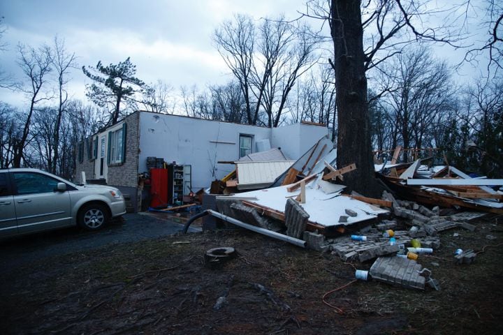 Storm damage in Clark County, Feb. 28, 2024
