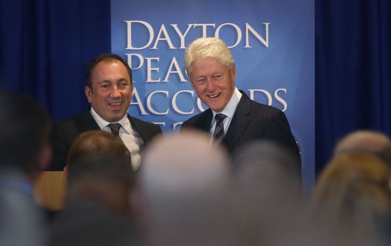 Pres Clinton Dayton Peace Accord Speaker
