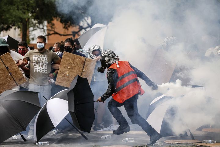 APTOPIX Israel Palestinians Campus Protests