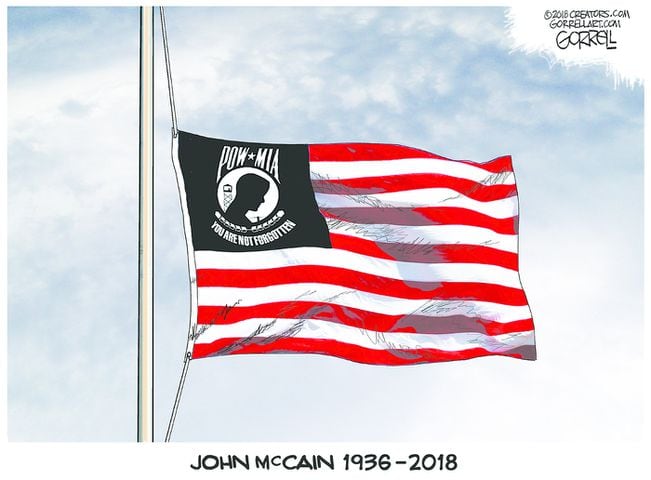 Week in cartoons: John McCain and more