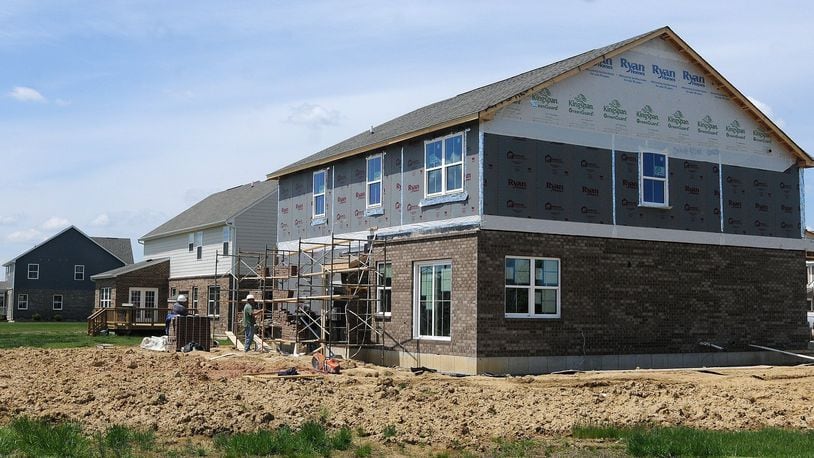 More than 1,400 new homes have been over the past 10 years in Clearcreek Twp. and two new projects that would add 500 more are in process. MARSHALL GORBYSTAFF
