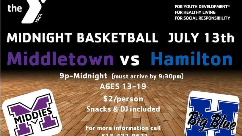 The Middletown Area Family YMCA will be hosting “Midnight Basketball” tonight.