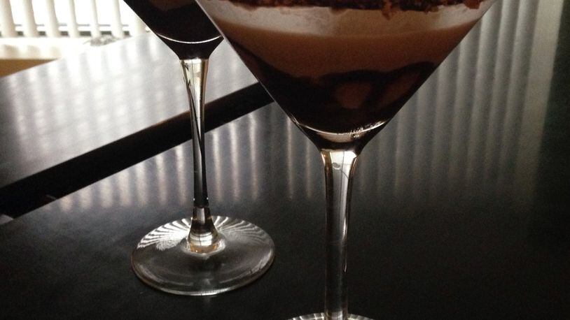 Delicious and very smooth, S’mores Martinis are the perfect dessert drink for a special occasion, such as National S'mores Day. CONNIE POST/Staff