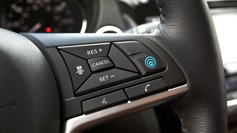 Nissan’s ProPILOT Assist technology reduces the hassle of stop-and-go driving by helping control acceleration, braking and steering during single-lane highway driving. Nissan photo