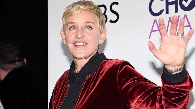 Ellen Degeneres, winner of mulitple awards, poses in the press room during the People's Choice Awards 2017 at Microsoft Theater on January 18, 2017 in Los Angeles, California.