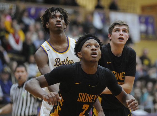 PHOTOS: Sidney at Butler, boys basketball