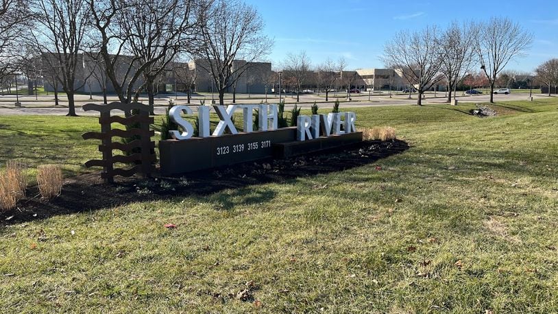 A group of buildings owned by Industrial Commercial Properties within the Miami Valley Research Park has been branded as "Sixth River." THOMAS GNAU/STAFF