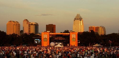 Austin's changing skyline during ACL