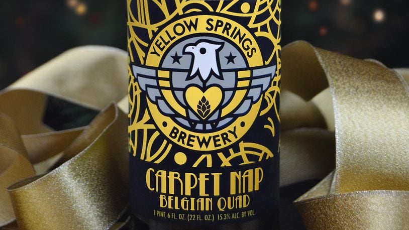 The Carpet Nap Belgian Quad is a collaboration brew between Yellow Springs Brewery and Fifty West Brewing Company in Cincinnati. CONTRIBUTED
