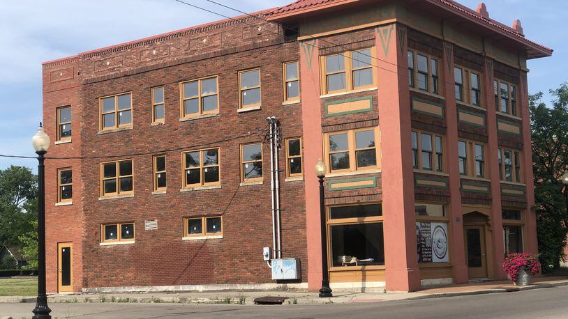The city of Dayton has approved a $175,000 grant to help rehab the Allaman building in the Wright Dunbar historic business district. CORNELIUS FROLIK / STAFF