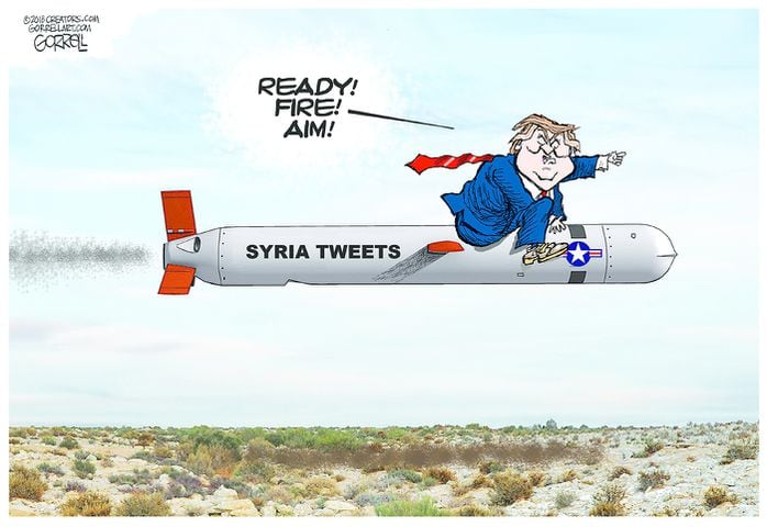 Week in cartoons: Robert Mueller, Syria and more