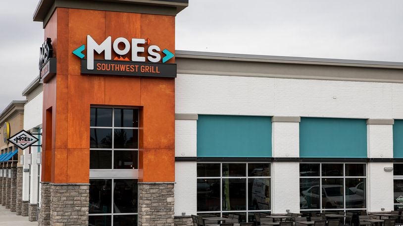 Moe's Southwest Grill will open a new location in Washington Twp. in the summer of 2022. Pictured is another of the franchise's locations.