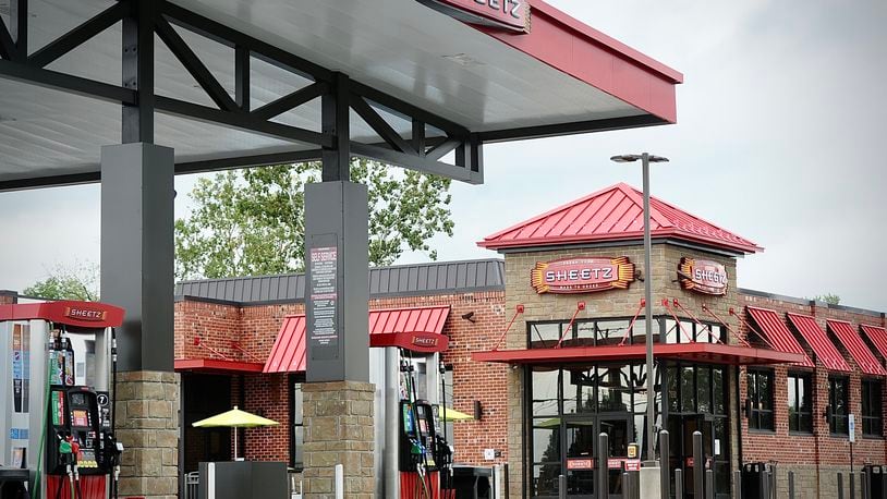 The Sheetz at Old Troy Pike and Taylorsville Road in Huber Heights opened in August. The Altoona, Pa.-based chain has proposed building another site in Kettering. MARSHALL GORBY /STAFF