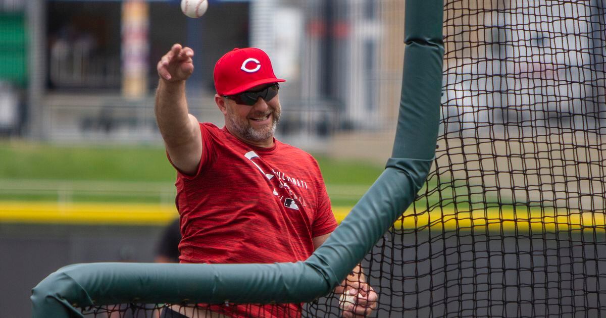 Reds minor-league hitting coach teaching with new technology