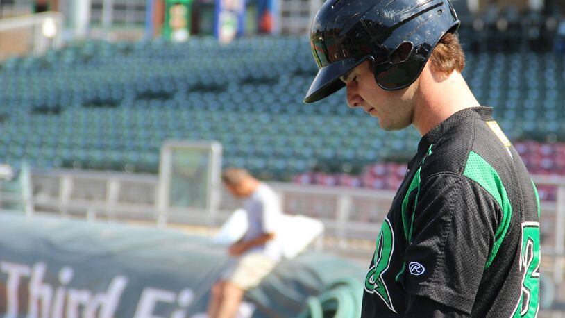 Jesse Winker is a 19-year-old outfielder who plays for the Dayton Dragons.