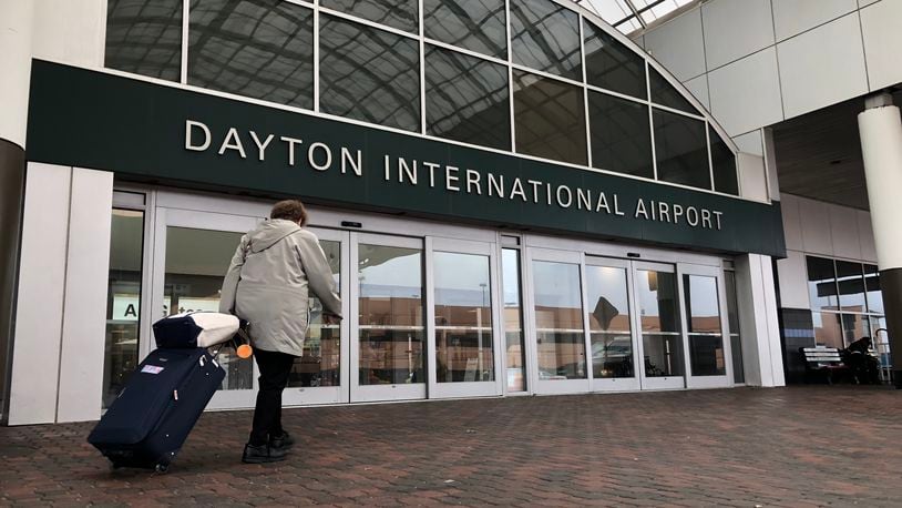 The Dayton International Airport’s fares remain higher than the national average. KARA DRISCOLL/STAFF
