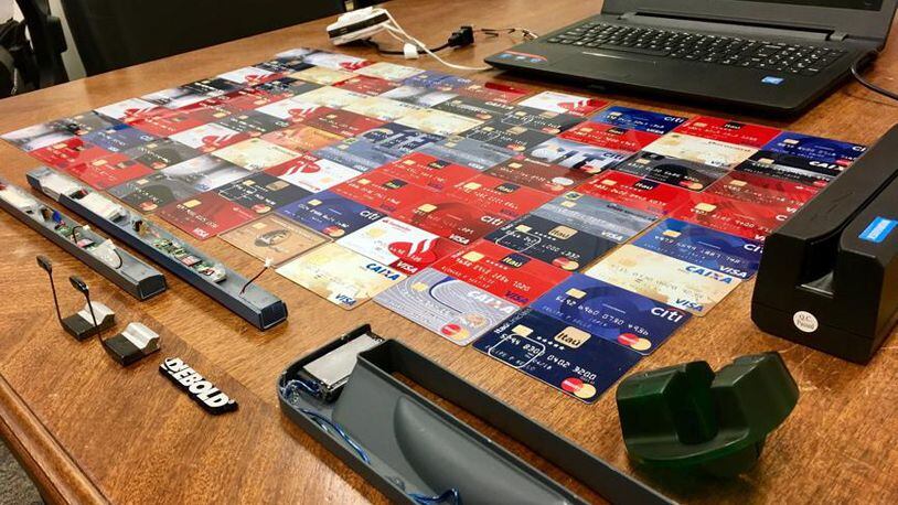 The U.S. Secret Service seized hundreds of fraudulently manufactured credit cards and ATM skimming equipment in January arrest of four men accused of possessing ATM skimming and more than 400 counterfeit credit cards.