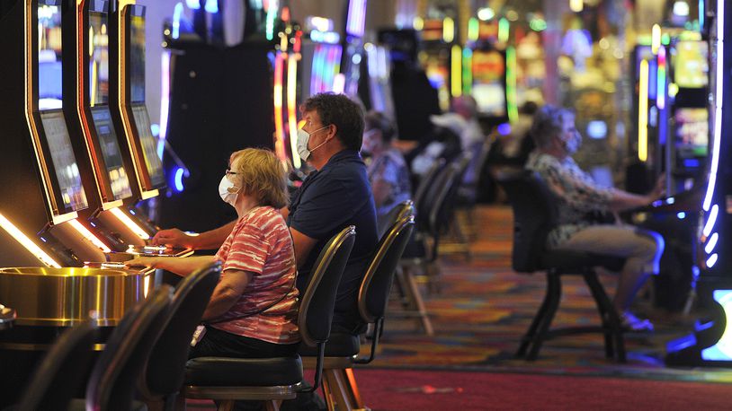 The Hollywood Gaming at Dayton Raceway Racino did well in July. The month of July smashed records for Ohio casinos amid coronavirus pandemic. MARSHALL GORBY\STAFF