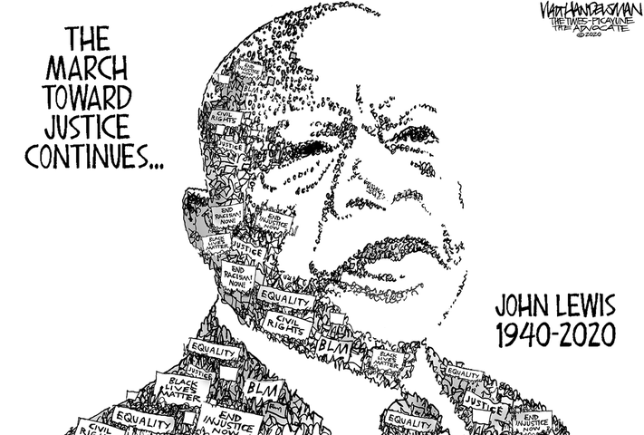 Week in cartoons: Remembering Rep. John Lewis and more