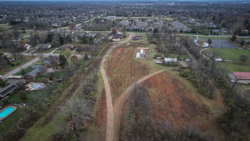 Huber Real Estate Consulting aims to build "The Gables" on 11.6 acres off of Dayton-Lebanon Pike. JIM NOELKER/STAFF