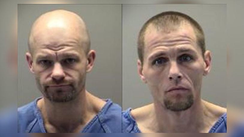 Ricky A. Milby, left and Eric E. Gibson. Photo courtesy Miami Valley Jails