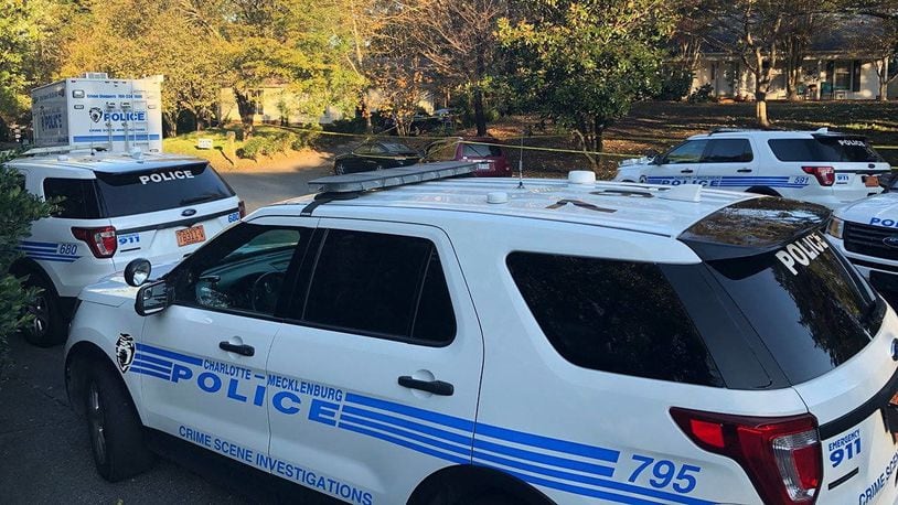 Police were called to a home in Charlotte, North Carolina, early Saturday.