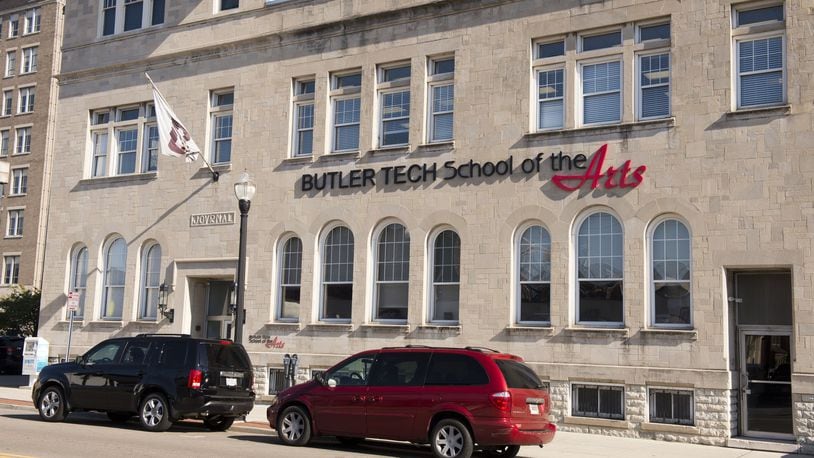 The Butler Tech School Of Arts is moving from its downtown Hamilton location to the career school’s main campus in Fairfield Twp. The school at the former Journal-News building at 228 Court St. has used that location since 2012. MICHAEL D. CLARK/STAFF