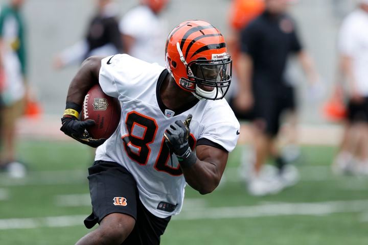 Bengals FB Orson Charles was arrested on suspicion of brandishing a gun during a road range incident.