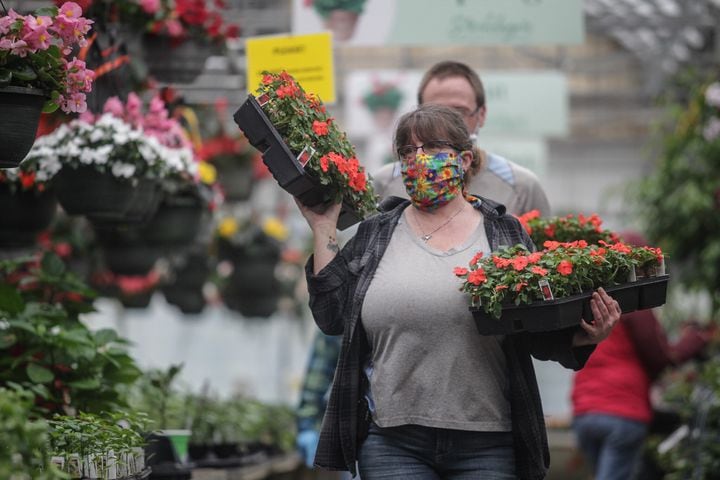 PHOTOS: Area garden centers see sales boom during pandemic
