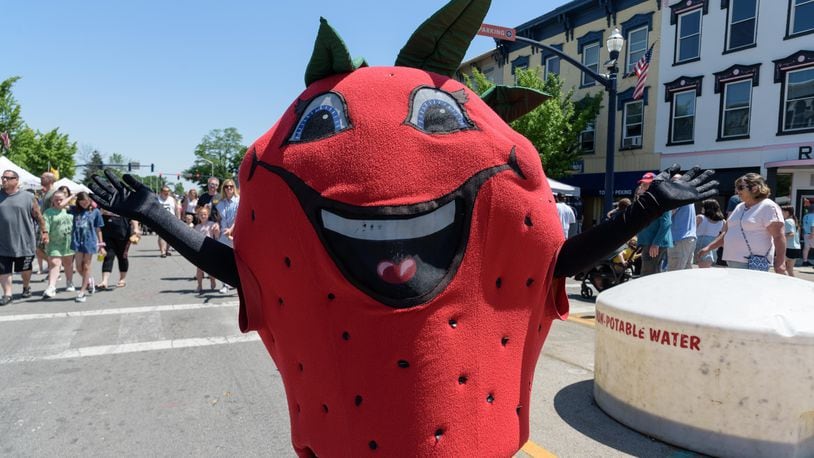The 47th Annual Troy Strawberry Festival will be held June 3 and 4. TOM GILLIAM / CONTRIBUTING PHOTOGRAPHER