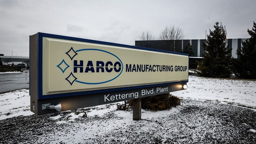 Homeland Security executed a search Thursday at Harco Manufacturing  on Kettering Blvd. JIM NOELKER/STAFF