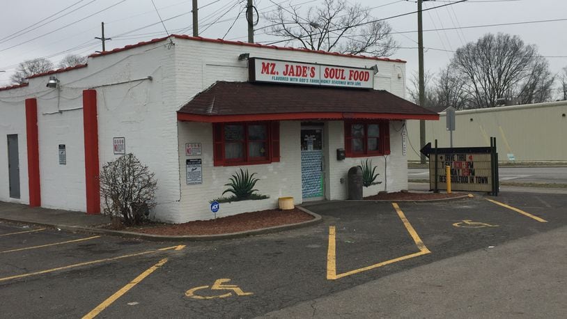 The owner of Mz Jade’s Soul Food contacted police last week after she found bullet holes in the front glass doors of her restaurant.