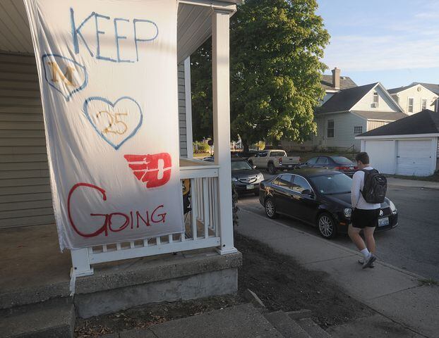 UD houses display tributes to Michael Currin