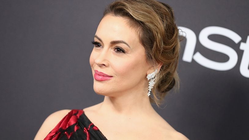 Alyssa Milano attends the InStyle And Warner Bros. Golden Globes After Party 2019 at The Beverly Hilton Hotel on January 6, 2019 in Beverly Hills, California.  (Photo by Rich Fury/Getty Images)