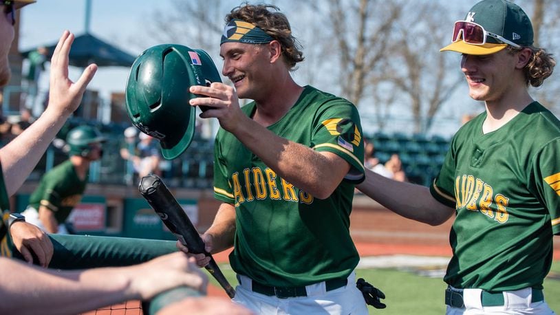 Gehrig Anglin, of the Wright State baseball team, is pictured. Photo courtesy of Wright State
