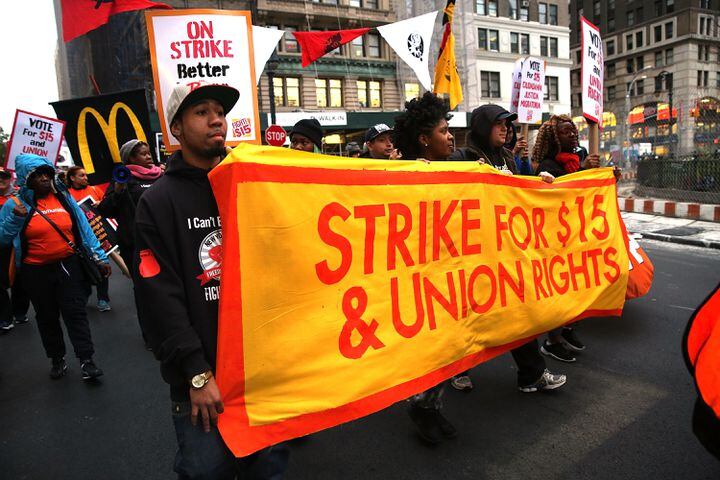 National Day Of Action For $15 Minimum Wage