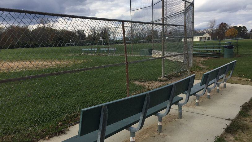 The Huber Heights City Council is set to discuss a plan Monday night to renovate a baseball field at Thomas A. Cloud Park. BOB GARLOCK/STAFF